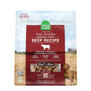 Freeze Dried Grass-Fed Beef Dog Food