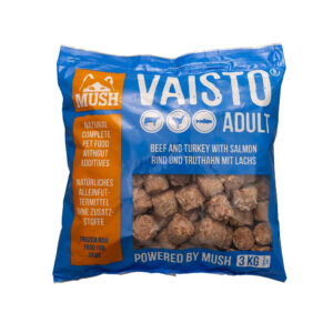 Frozen Vaisto Beef, Turkey & Salmon Raw Dog Food