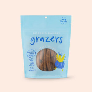 Grazers 0 Added Salt Wheat Free Chicken & Pumpkin Recipes Jerky Dog Treats