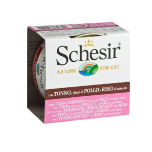 175 Tuna and Chicken Fillets with Rice Natural Style Supplementry Diet Cat Can