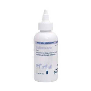 TrizUltra + Keto Flush Ear Cleaner for Dogs & Cats