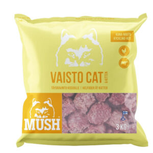 Frozen Vaisto Chicken & Beef Raw Cat Food