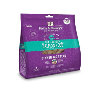 Grain Free Freeze Dried Salmon & Cod Dinner Morsels Cat Food
