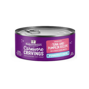 Carnivore Cravings  Adult Tuna + Pumpkin 100% Complete Balance Diet Recipe Wet Cat Can