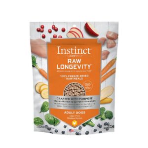 Raw Longevity Freeze Dried Raw Meals - Chicken Dog Food