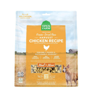 Freeze Dried Harvest Chicken Dog Food