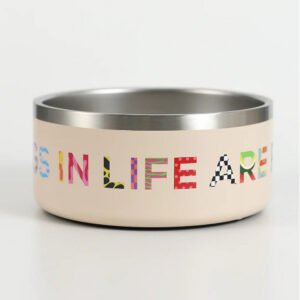Kiki Stainless Steel Dog Bowl