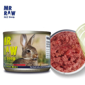 100% Fresh Meat Rabbit Can for Dogs & Cats
