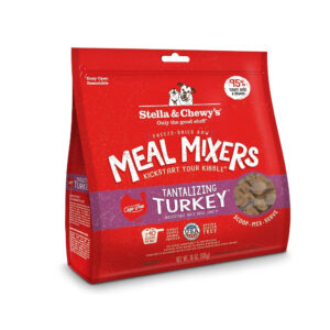 Grain Free Freeze Dried Cage Free Turkey Dog Meal Mixers