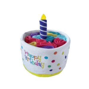 Birthday Cake Hide 'n Seek Dog Toy