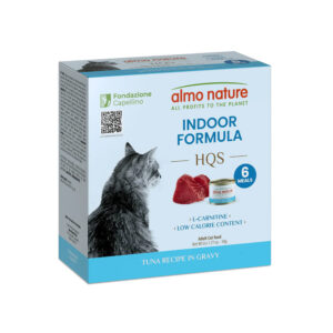 HQS Indoor Formula - Tuna In Gravy Cat Can