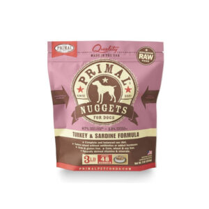 Frozen Turkey & Sardine Dog Food