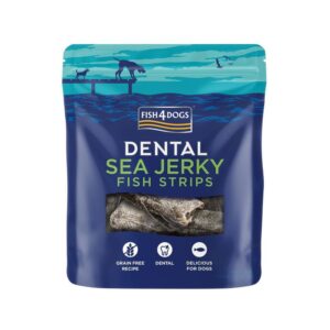 Fish4Dogs - Sea Jerky Fish Strips Dog Treats 100 g
