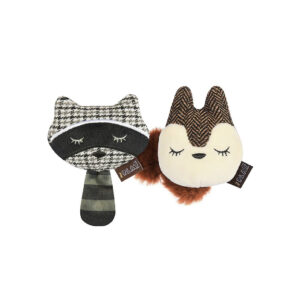 Forest Friends - Racoon & Squirrel Cat Toy Set