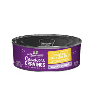 Carnivore Cravings Chicken & Chicken Liver 100% Complete Balance Diet Recipe Wet Cat Can