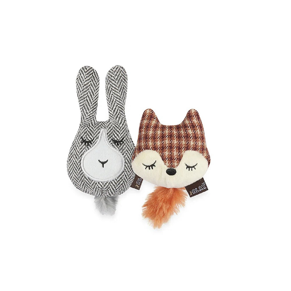 Forest Friends - Fox & Bunny Cat Toy Set