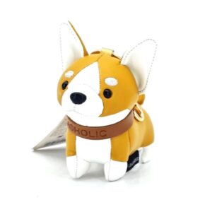 Corgi Leather Charm