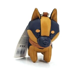 German Shepherd Leather Charm