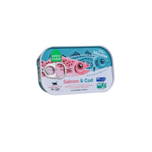 Silky Mousse Salmon & Cod Tasty Meal Topper for Cats