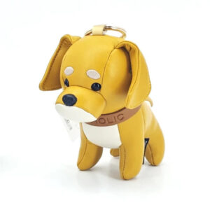 Golden Retriever Leather Charm