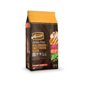 Merrick - Adult Grain Free Real Chicken & Sweet Potato Dog Dry Food 10 lb