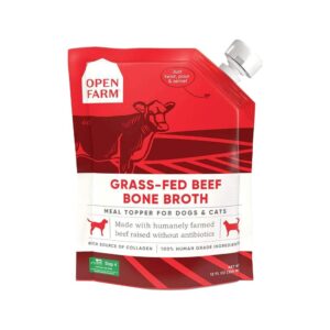Open Farm - Grass-Fed Beef Bone Broth Dog Pouch 12 oz