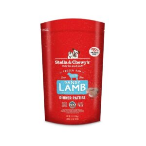 Stella & Chewy's Raw Frozen - Frozen Raw Lamb Dinner Patties Dog Food 12 lb