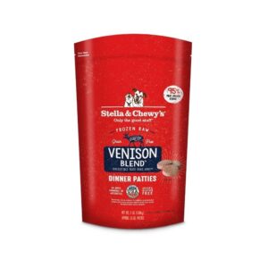 Stella & Chewy's Raw Frozen - Frozen Raw Venison Dinner Patties Dog Food 6 lb
