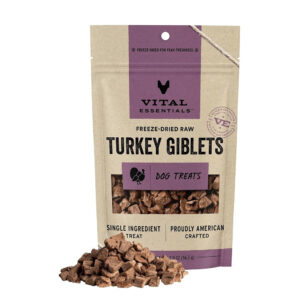 Grain Free Freeze Dried Turkey Giblets Dog Treats