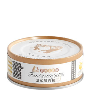 French Duck Complete Balanced Cat Can