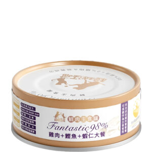 Chicken & Bonito & Shrimp Complete Balanced Cat Can