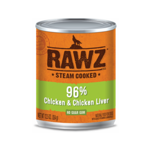 RAWZ - 96% Chicken & Chicken Liver Dog Can 12.5 oz