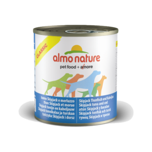 Almo Nature - Natural Skipjack Tuna & Cod Dog Can 290 g
