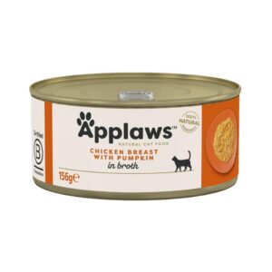 Chicken Breast with Pumpkin Cat Can