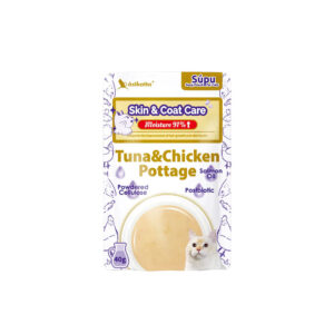 Skin & Coat Care Tuna & Chicken Pottage Cat Pouch