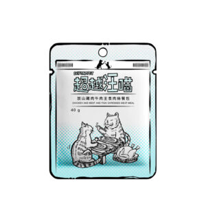 Chicken and Beef Shredded Meat Pouch for Cats
