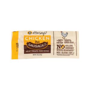 Etta says - Chicken Deli Sausages Dog Treats 1.25 oz