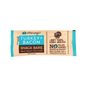 Etta says - Turkey & Bacon Snack Bars Dog Treats 1.5 oz