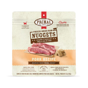 Freeze Dried Pork Nuggets Cat Food