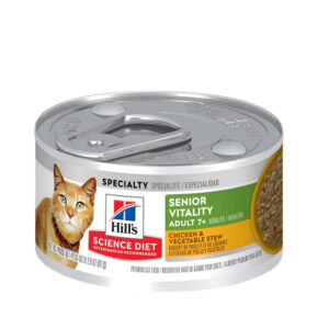 Science Diet - Adult 7+ Senior Vitality Chicken & Vegetable Stew Cat Wet Food