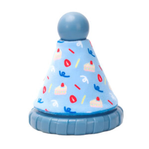 Yappy Birthday - Party Hat TPR Rubber Dog Toy