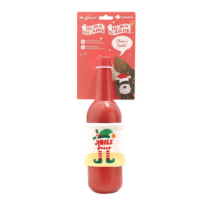 Happy Woofmas - Jingle Juice TPR Rubber Dog Toy