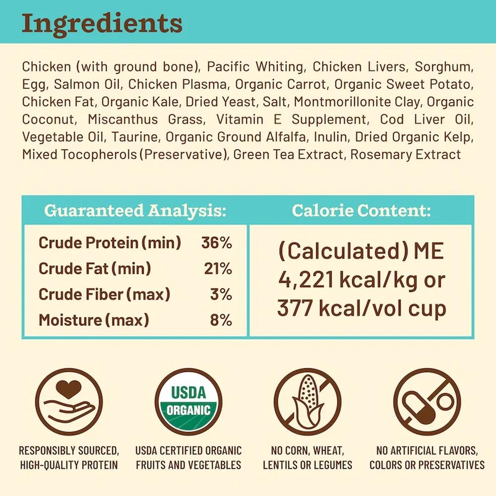 Kibble In The Raw - Freeze Dried Chicken & Fish Cat Food - Image 5