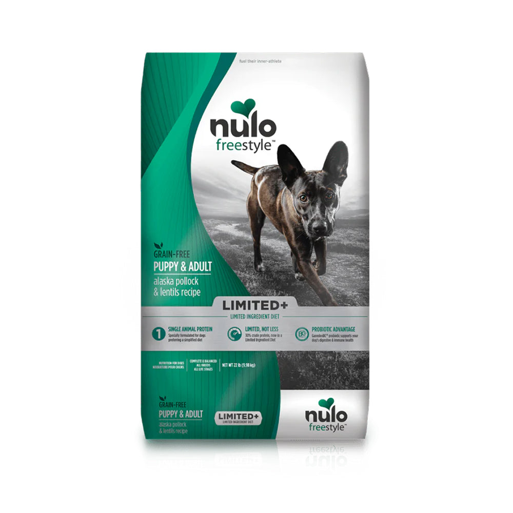FreeStyle Grain Free & High Protein Dog Dry Food - Limited+ Alaska Pollock & Lentils