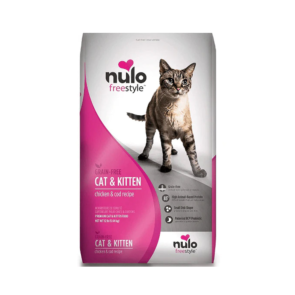 FreeStyle Kitten & Adult Grain Free Chicken & Cod Cat Dry Food