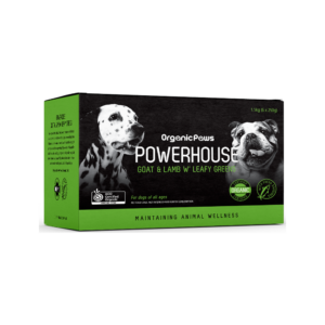 Organic Paws - Frozen - Powerhouse Frozen Goat & Lamb Dog Food 250 g