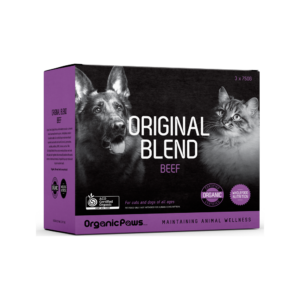 Organic Paws - Frozen - Certified Organic Frozen Beef Dog & Cat Food 275 g