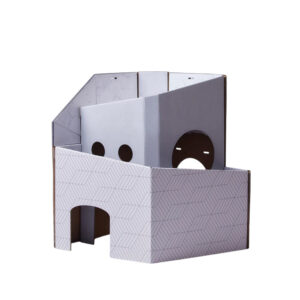 Mini Cat Mansion Foldable Cat House - D1 The Shadow Mansion