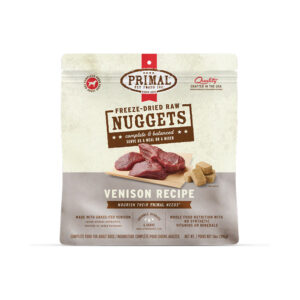 Freeze Dried Venison Nuggets Dog Food