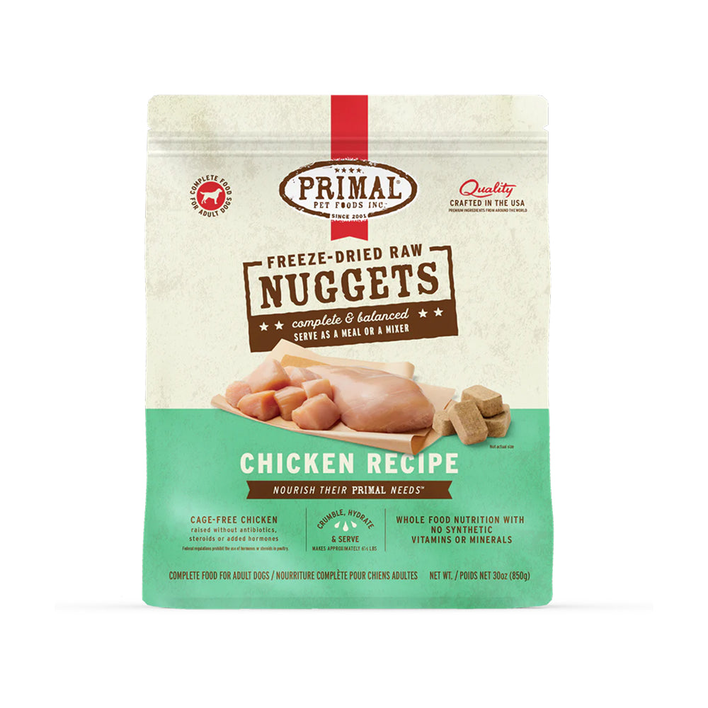 Freeze Dried Chicken Nuggets Dog Food